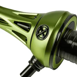 Cachimba Blade Hookah One M Limited Edition Lime rusa con plato ajustable a presión y purga 360°