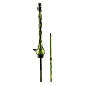 Cachimba Blade Hookah One M Limited Edition Lime rusa con plato ajustable a presión y purga 360°