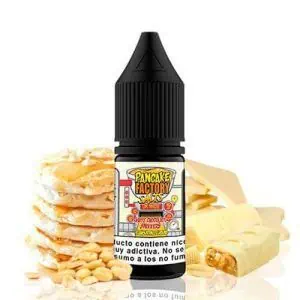 PANCAKE FACTORY SALTS WHITE CHOCOLATE SNIKKERS 10ML 10MG