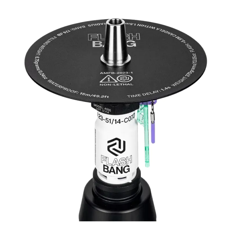 Cachimba Amotion Flash Bang Teal alemana de 40 cm con mástil de más de 30 piezas y plato grabado a láser