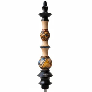 Cachimba Regal Hookah Queen Art Egypt pintada a mano con motivos egipcios