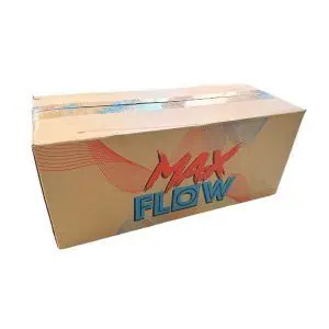 20 kg carbón Crown Max Flow conocido como el carbón del agujerito con diseño innovador para mejor circulación del aire y encendido rápido en The Good Shisha