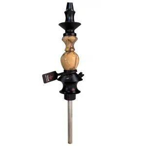 Cachimba Regal Hookah Pawn Exotic Beige en madera Pawn exótica con resina epoxy