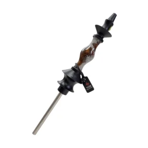 Regal Hookah Joker Epoxy Silver Winewood en acero inoxidable y aluminio aeroespacial diagonal
