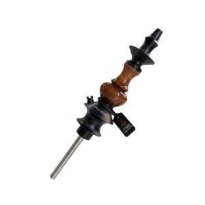 Cachimba Regal Hookah Pawn Exotic Brown en madera Pawn exótica con resina epoxy diagonal