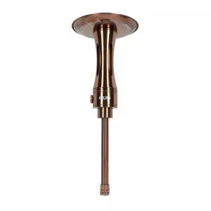 Cachimba OVO Limited Edition rusa de acero inoxidable con purga vertical flotante