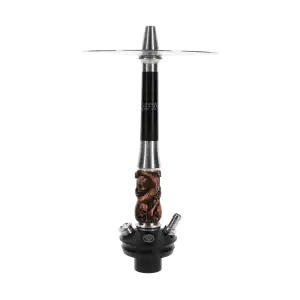 Cachimba Tyrant Hookah Dark Ritual S2 Derlin rusa de acero inoxidable con cámara de poliacetal