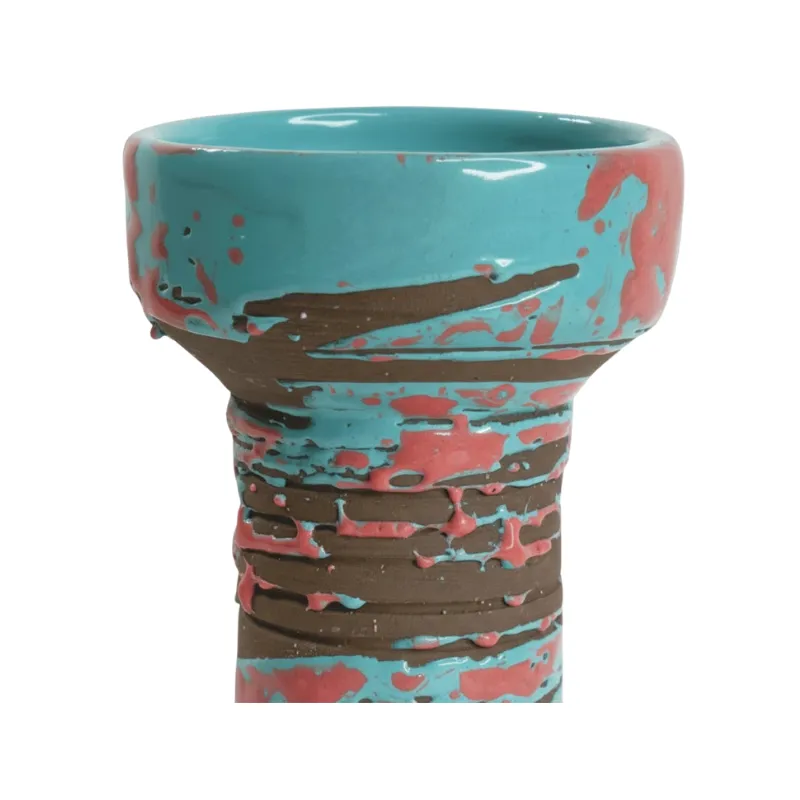 Cazoleta Acqua Black de barro highfire stone hecha a mano por BSV