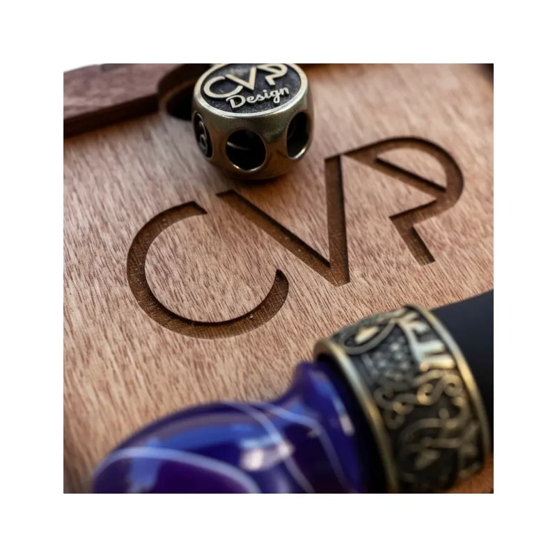 Boquilla personal CVP Design 7412 con anillo tallado a mano