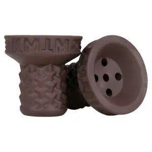 Cazoleta Werkbund Hookah x KMTM de barro rojo con esmalte engobe