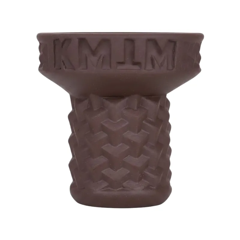 Cazoleta Werkbund Hookah x KMTM de barro rojo con esmalte engobe