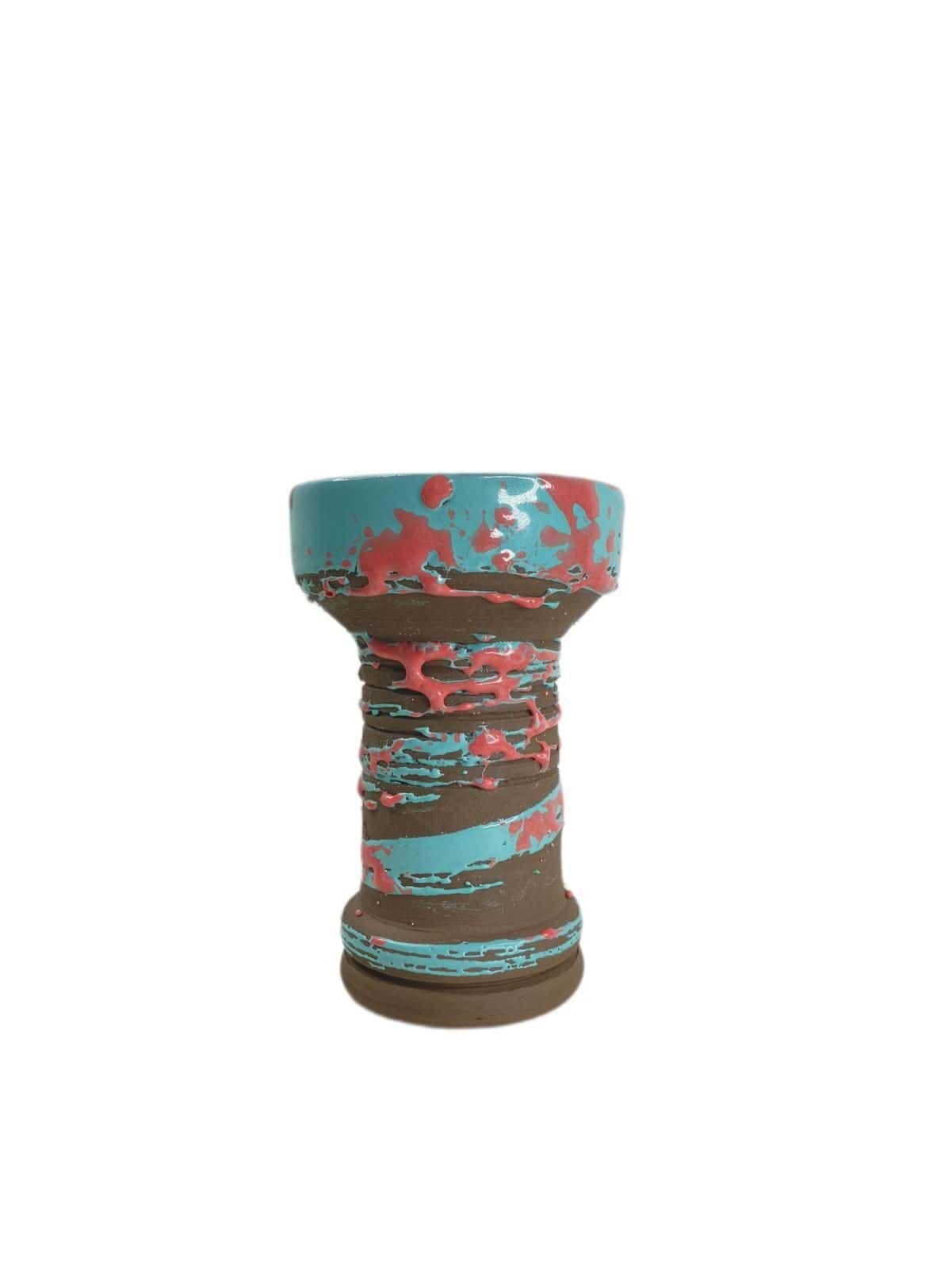Cazoleta Acqua Black de barro highfire stone hecha a mano por BSV
