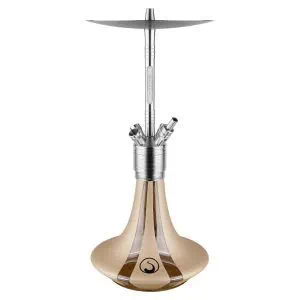 Cachimba Steamulation Ultimate de acero inoxidable V4A con Dual Connection System