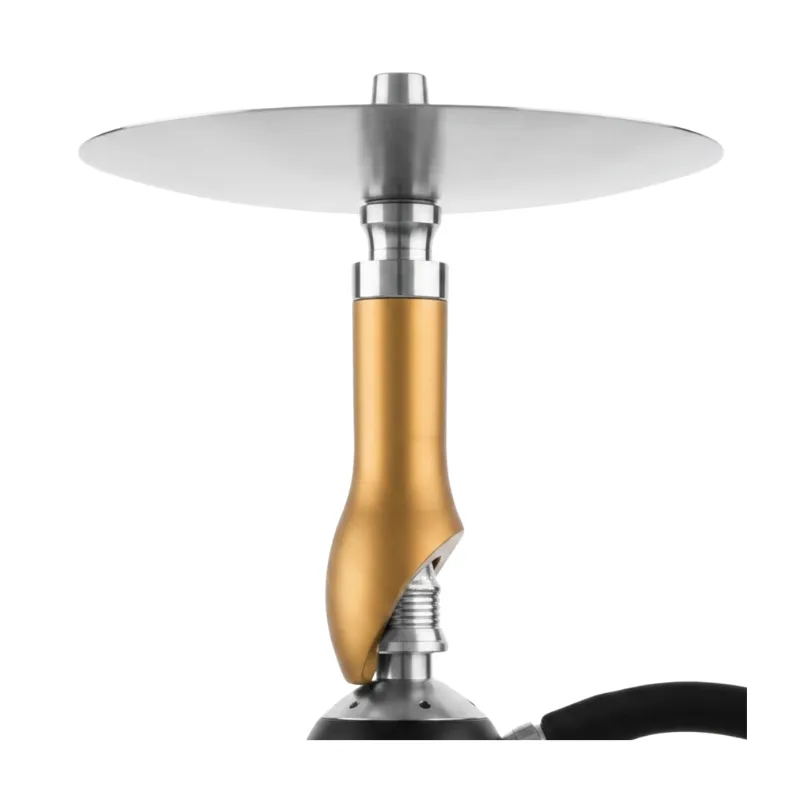 Cachimba MS Moscow Dream Mashisha de aproximadamente 42 cm meticulosamente fabricada en acero y aluminio de primera calidad con sistema de encaje mediante junta de goma que asegura un ajuste hermético y sin fugas, kit completo con manguera, boquilla, cazoleta y otros accesorios esenciales en The Good Shisha