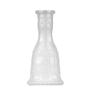 Base Tradi Cuts de cristal tallado artesanal estilo Caesar para cachimba