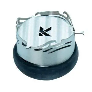 Gestor de calor K-Lada SOCK con calcetín de goma térmica y gestor de aluminio con tapa para cachimba