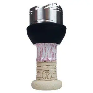 Gestor de calor K-Lada SOCK con calcetín de goma térmica y gestor de aluminio con tapa para cachimba