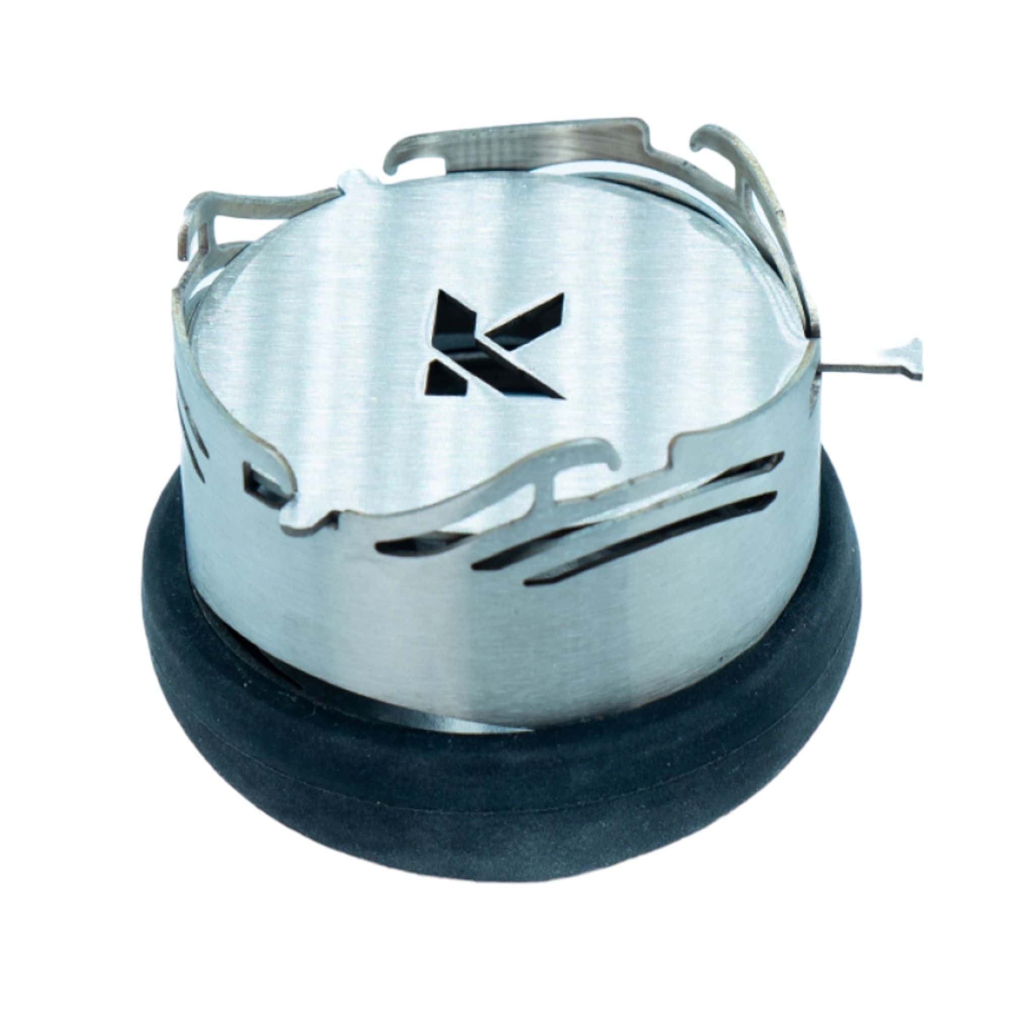 Gestor de calor K-Lada SOCK con calcetín de goma térmica y gestor de aluminio con tapa para cachimba