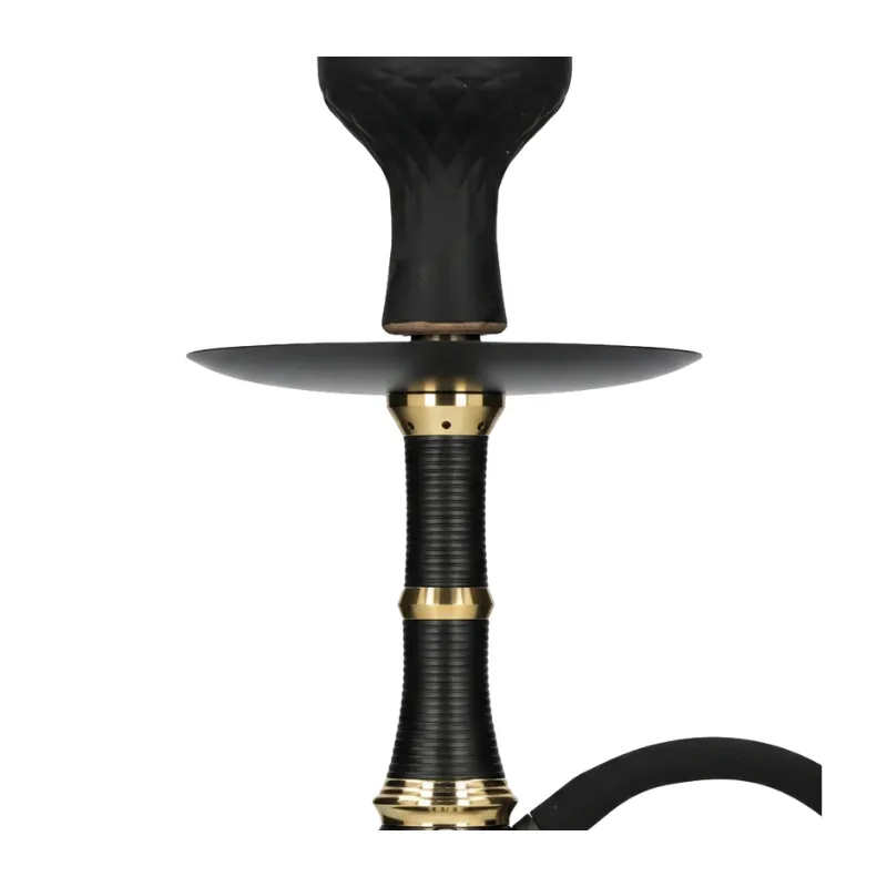 Cachimba MS Camelia Jr Mashisha compacta de aproximadamente 37 cm fabricada en poliacetal y aluminio con diseño moderno y llamativo, set completo que incluye mástil, base, manguera de silicona, boquilla, cazoleta y pinzas en The Good Shisha
