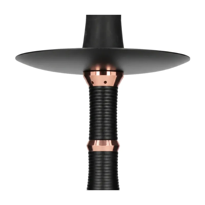 Cachimba MS Camelia Jr Mashisha compacta de aproximadamente 37 cm fabricada en poliacetal y aluminio con diseño moderno y llamativo, set completo que incluye mástil, base, manguera de silicona, boquilla, cazoleta y pinzas en The Good Shisha