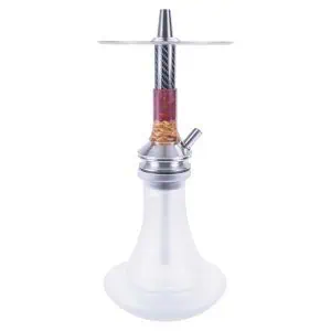 Cachimba Vyro Penta de 39 cm con purga debajo del plato y difusor extraíble red frozen