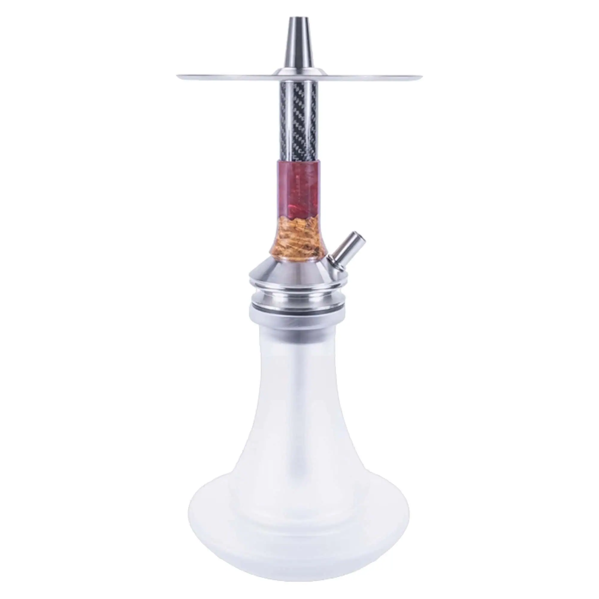Cachimba Vyro Penta de 39 cm con purga debajo del plato y difusor extraíble red frozen