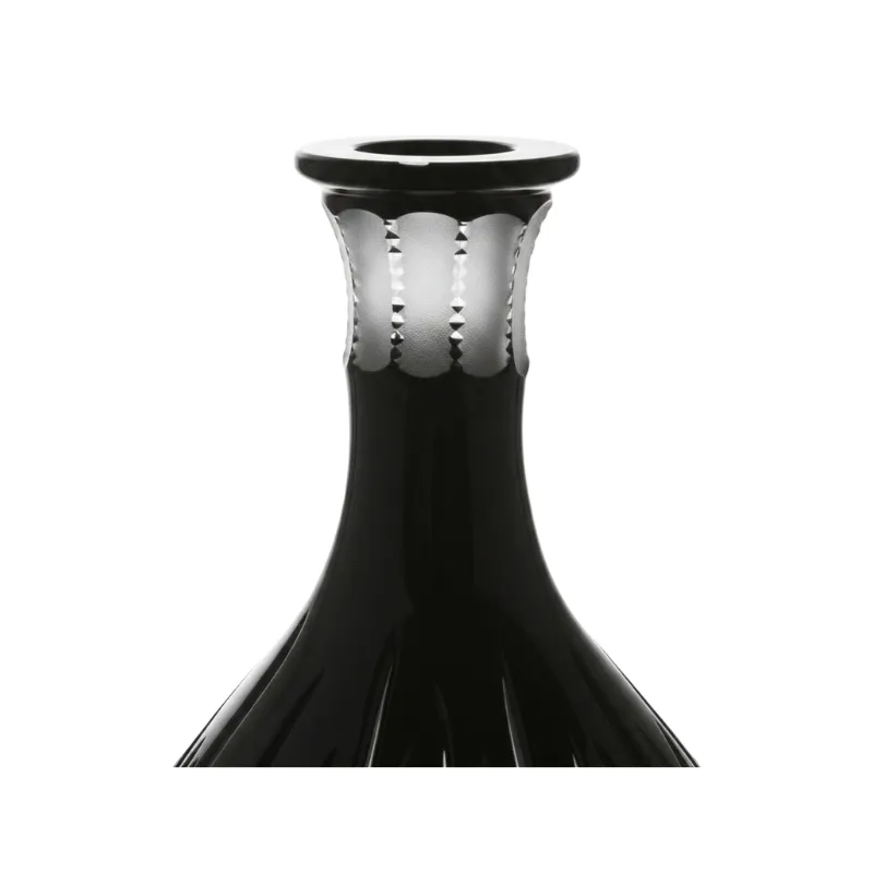 Base Caesar Crystal Drop Spikes Black de cristal negro