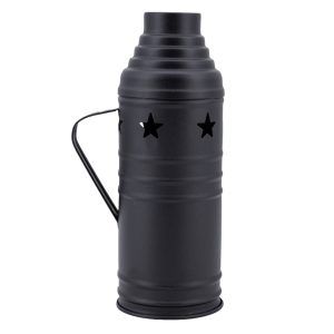 Cubrevientos Cold Smoke Black de aluminio negro