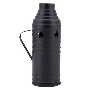 Cubrevientos Cold Smoke Black de aluminio negro