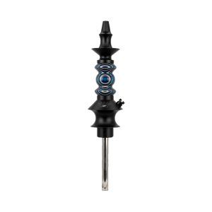 Regal Hookah DW Pawn #5 Greek Eye con aluminio aeroespacial y madera torneada a mano
