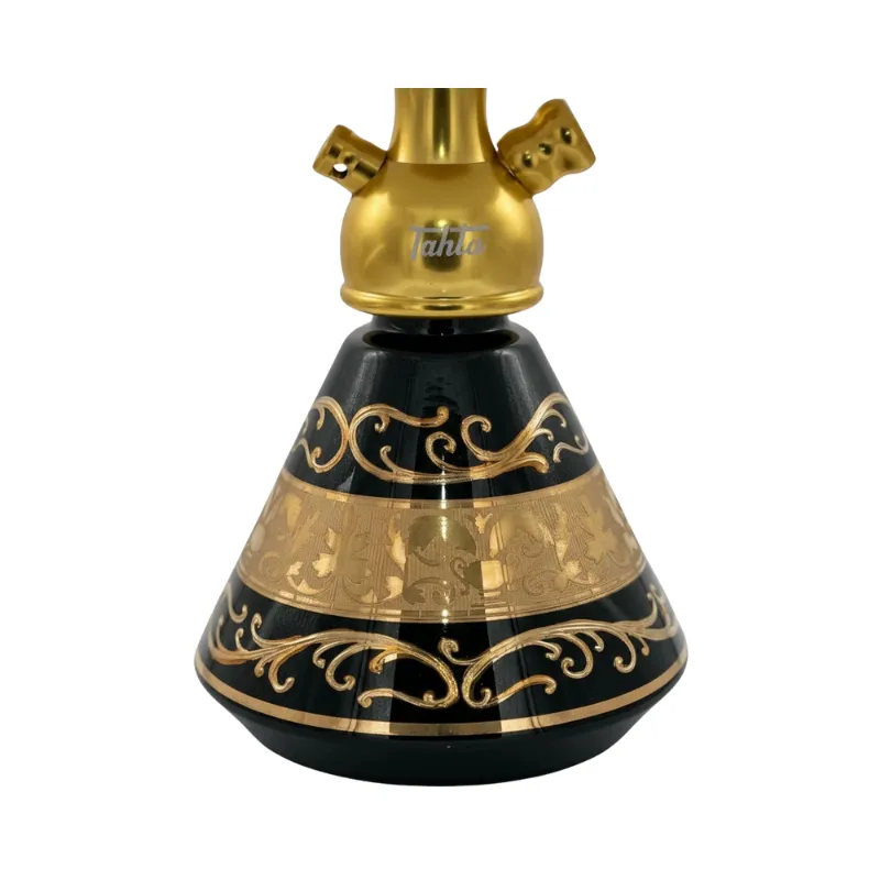 Cachimba Tahta Mini Beast con base Bakkar brasileña de aluminio compacta