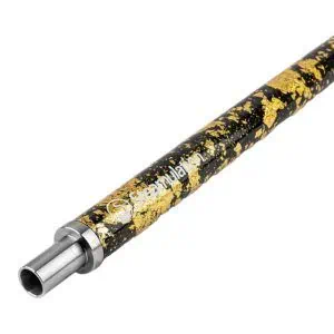 Boquilla Steamulation Carbon de tubo de carbono y acero V2A de 38 cm