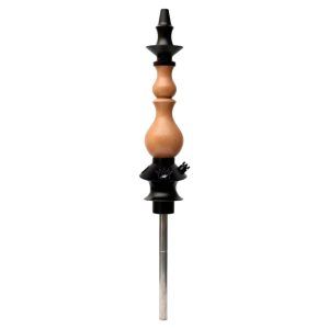 Cachimba Regal Hookah Bishop Clear en acero inoxidable V2A con diseño elegante