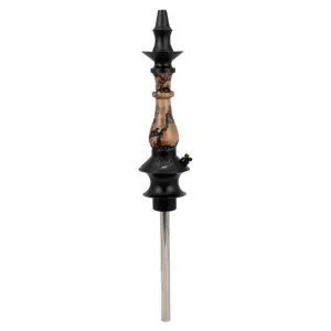 Regal Hookah Prince Art Zeus Clear hecha con descarga eléctrica que raja la madera