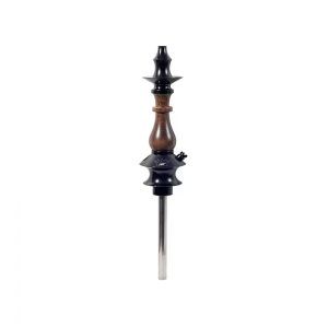 Cachimba Regal Hookah Prince Brown Gloss en formato compacto con acabado marrón brillante
