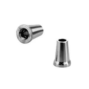Conector de cazoleta Wookah 2.0 de acero inoxidable