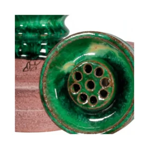 Cazoleta Helium Small Bang Emerald de barro morado purple danzig tipo trypo