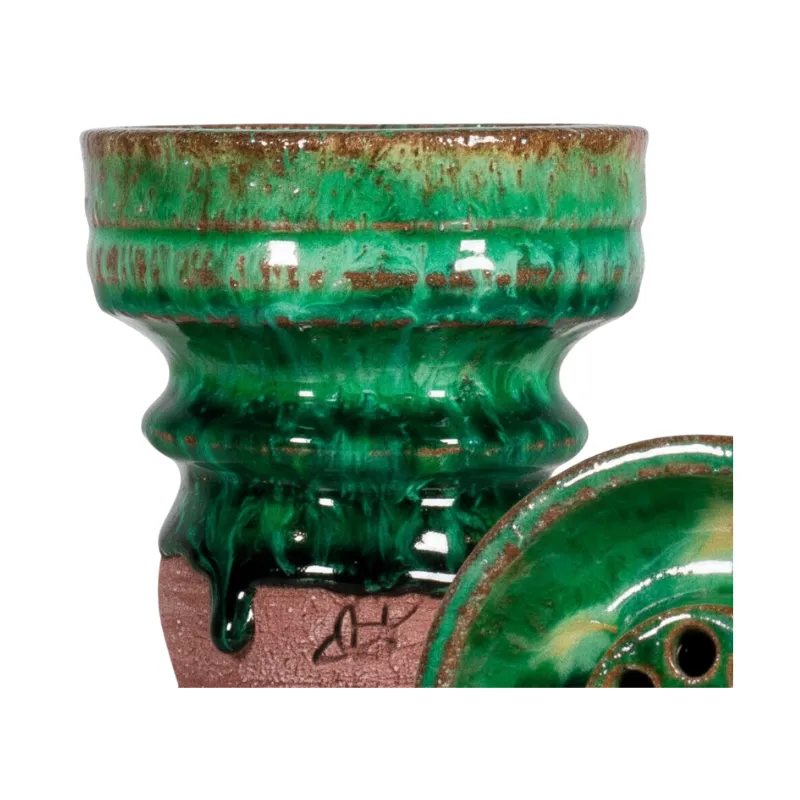 Cazoleta Helium Small Bang Emerald de barro morado purple danzig tipo trypo