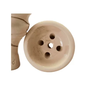 Cazoleta Mud iMud tradicional con estética de mármol en barros negro y blanco