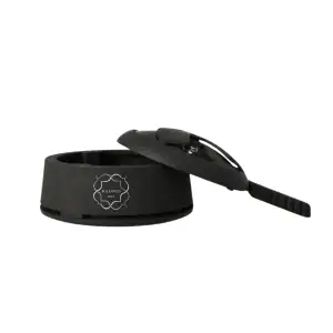 Gestor de calor Kaloud Galaxy en aluminio con capacidad para 3 carbones y diseño premium black