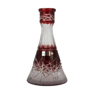 Base Caesar Trumpet Hoarfrost Down Red en rojo