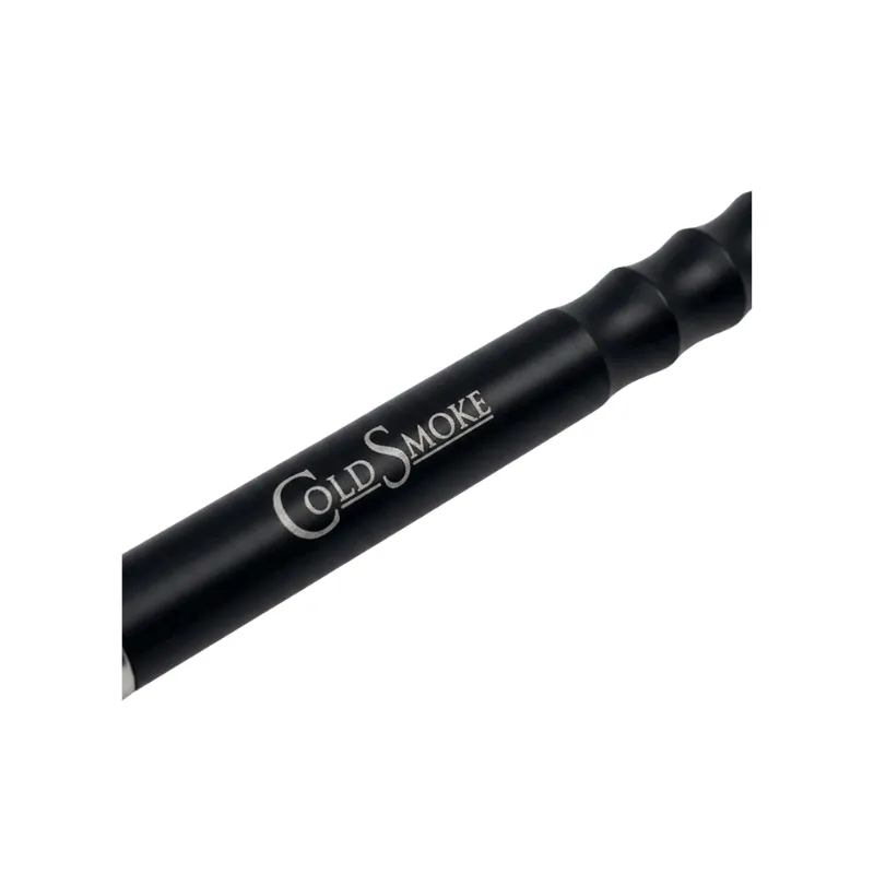 Boquilla Cold Smoke para cachimba de aluminio en negro y gris