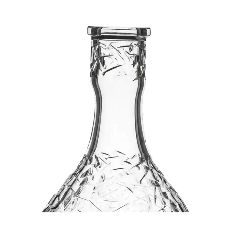 Base Caesar Crystal Drop Floe Clear transparente