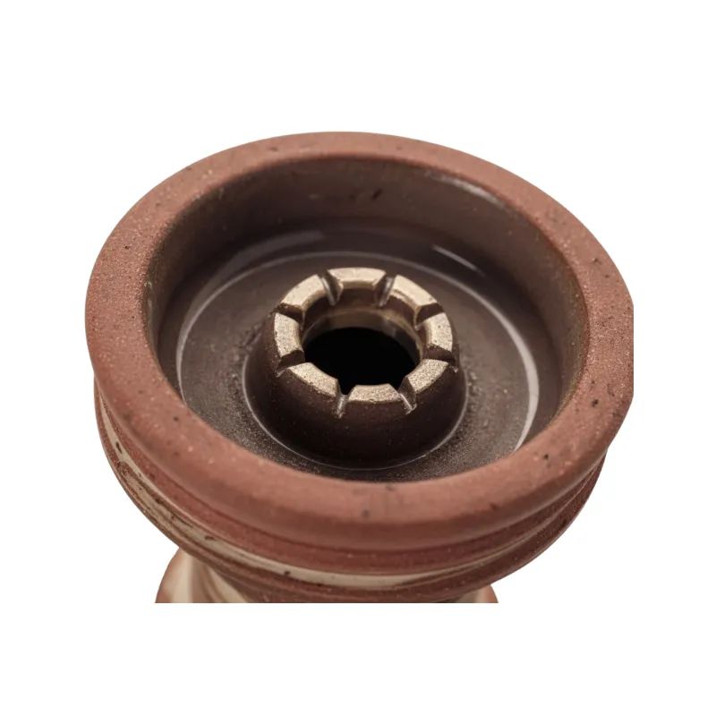 Cazoleta Chef Bowl Limited Edition de barro rojo y blanco con número de serie