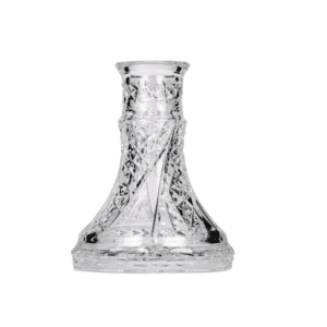 Base Caesar Crystal Small Fan Cut Clear transparente