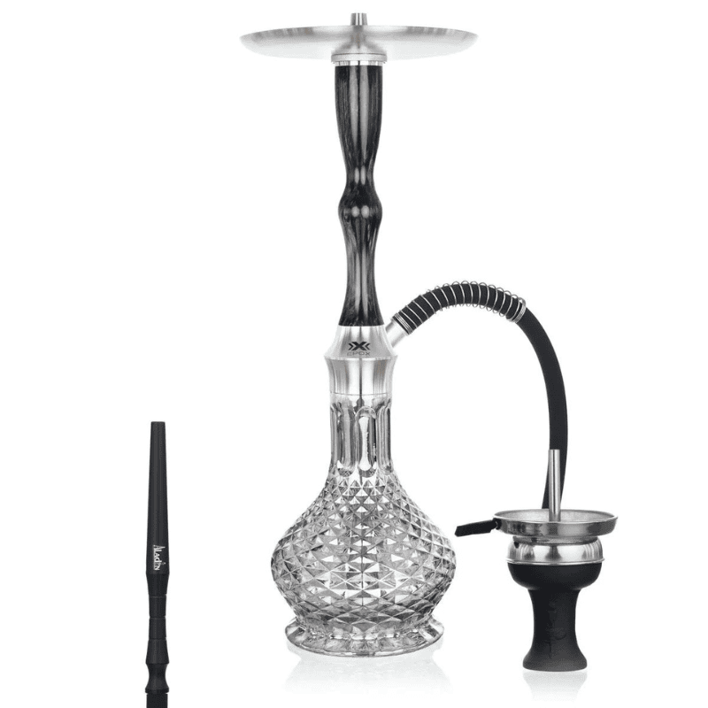 Cachimba Aladin Epox 555 con mástil de resina epoxy y acero inoxidable