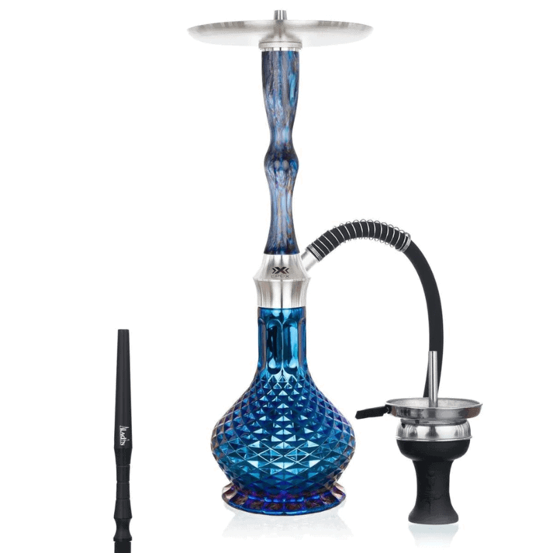 Cachimba Aladin Epox 555 con mástil de resina epoxy y acero inoxidable
