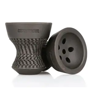 Cazoleta Cosmo Bowl Shot Dragon rusa de barro rojo tipo Turkish