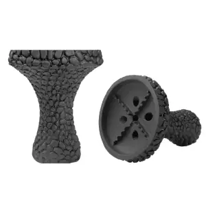 Cazoleta Olymp Gamora Killer Black en negro mate con textura de lagarto