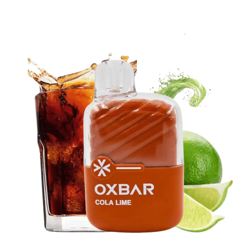 oxbar mini cola lima pods desechables en the good shisha